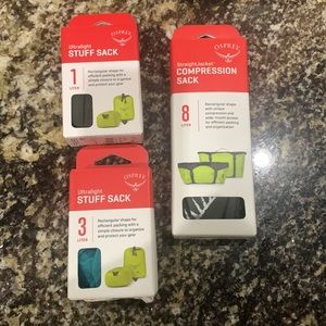 NWT Osprey Stuff Sacks